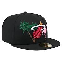 New Era Miami Heat State Stitch 59FIFTY Fitted Hat
