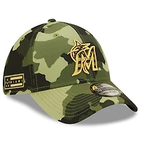 New Era Miami Marlins 2022 Armed Forces Day 39THIRTY Flex Hat
