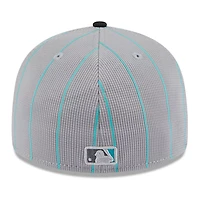 New Era Miami Marlins 2025 Batting Practice Low Profile 59FIFTY Fitted Hat