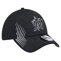 New Era Miami Marlins Active Dash Mark 39THIRTY Flex Hat