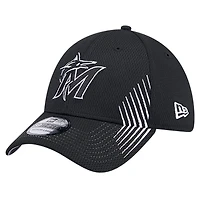 New Era Miami Marlins Active Dash Mark 39THIRTY Flex Hat