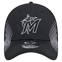 New Era Miami Marlins Active Dash Mark 39THIRTY Flex Hat