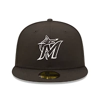 New Era Miami Marlins Logo 59FIFTY Fitted Hat