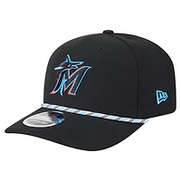 New Era Miami Marlins Multi-Rope 9SEVENTY Stretch-Snap Hat