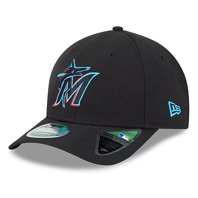 New Era Miami Marlins Player Replica 9FORTY Adjustable Hat