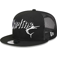 New Era Miami Marlins Street Trucker 9FIFTY Snapback Hat