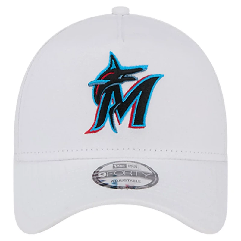 New Era Miami Marlins TC A-Frame 9FORTY Adjustable Hat