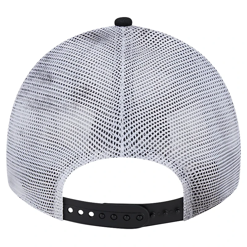 New Era Miami Marlins Team Slick Trucker 9TWENTY Adjustable Hat