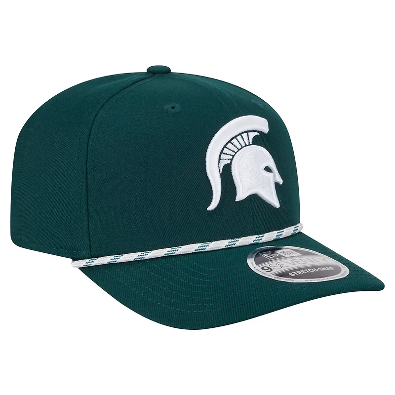 New Era Michigan State Spartans Gameday Multi-Rope 9SEVENTY Stretch-Snap Hat