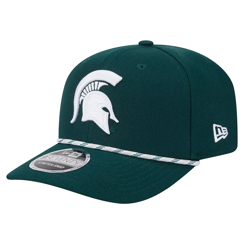 New Era Michigan State Spartans Gameday Multi-Rope 9SEVENTY Stretch-Snap Hat