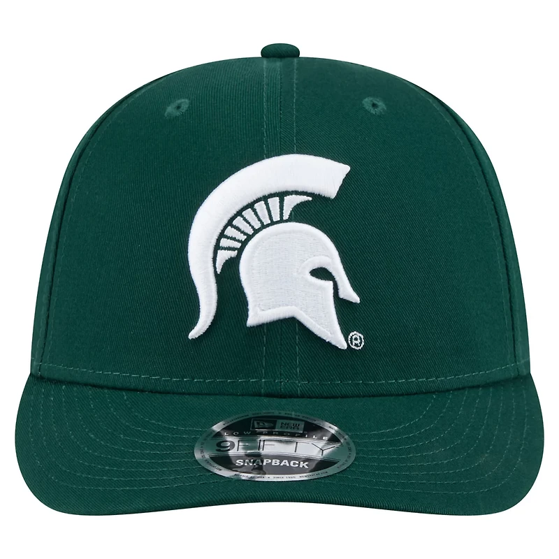 New Era Michigan State Spartans Low Profile 9FIFTY Snapback Hat