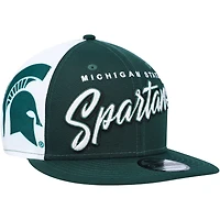 New Era Michigan State Spartans Outright 9FIFTY Snapback Hat