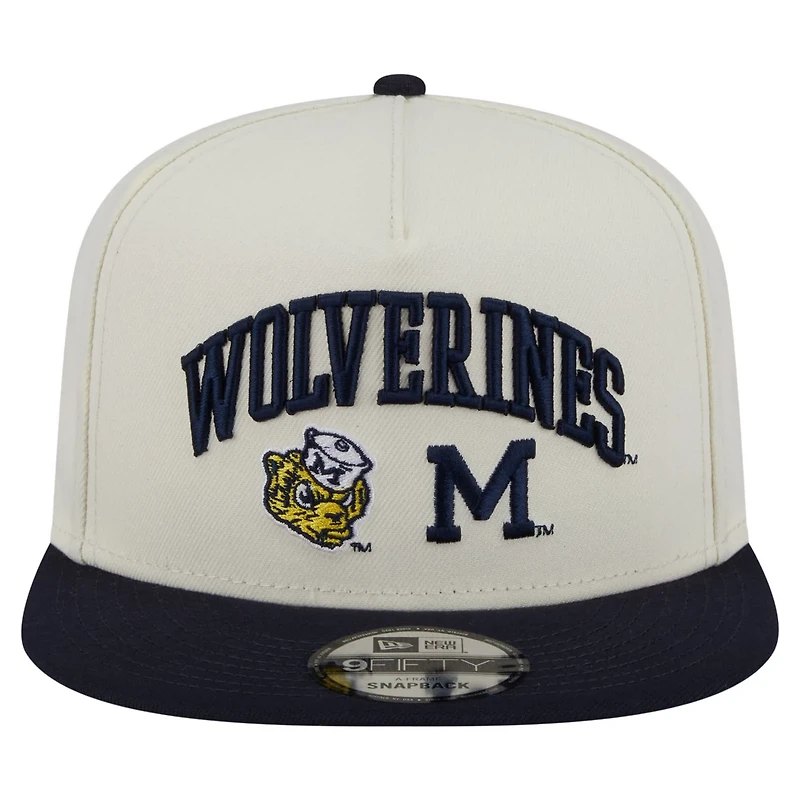 New Era Michigan Wolverines Collegiate 9FIFTY A-Frame Snapback Hat