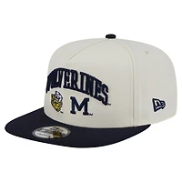 New Era Michigan Wolverines Collegiate 9FIFTY A-Frame Snapback Hat