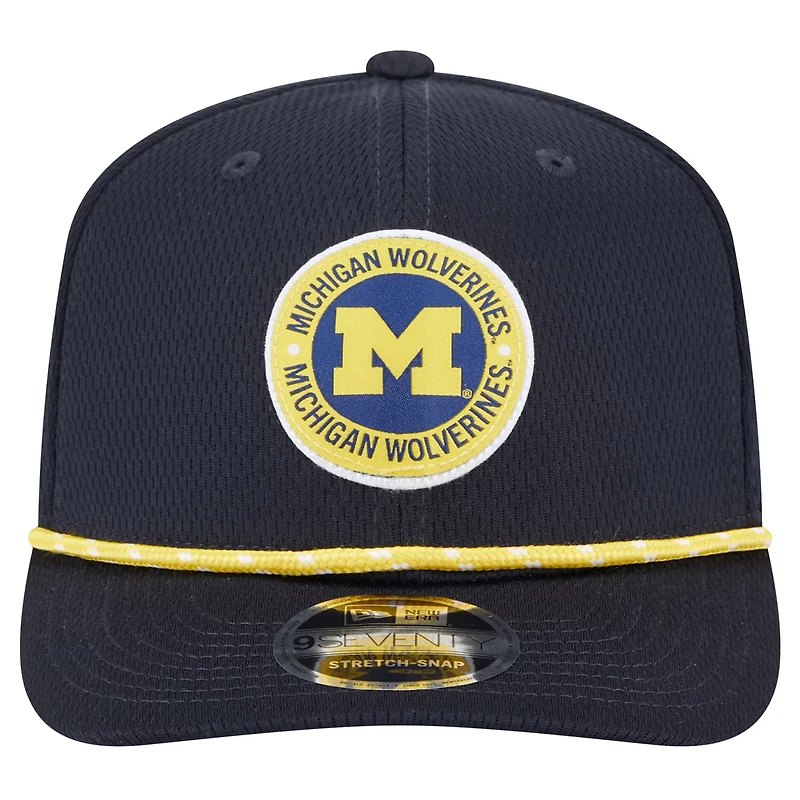 New Era Michigan Wolverines COOLERA 9SEVENTY Rope Stretch-Snap Hat