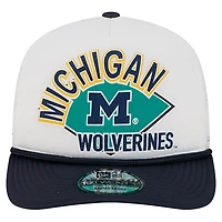 New Era Michigan Wolverines Diamond 19TWENTY Golfer Adjustable Hat