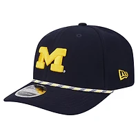 New Era Michigan Wolverines Game Day Multi-Rope 9SEVENTY Stretch-Snap Hat