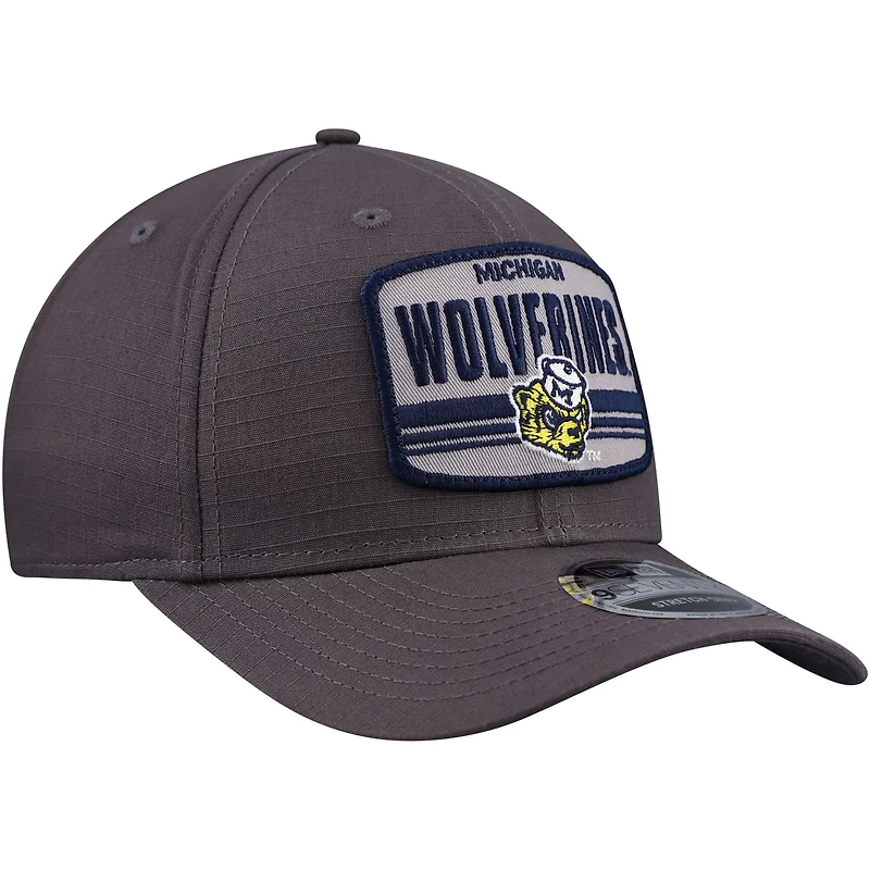 New Era Michigan Wolverines Team Elevated 9SEVENTY Stretch-Snap Adjustable Hat