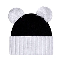 New Era Michigan Wolverines Tonal Cuffed Knit Hat with Double Poms