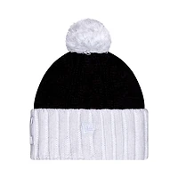 New Era Michigan Wolverines Tonal Cuffed Knit Hat with Double Poms