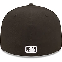 New Era Milwaukee Brewers  White Low Profile 59FIFTY Fitted Hat