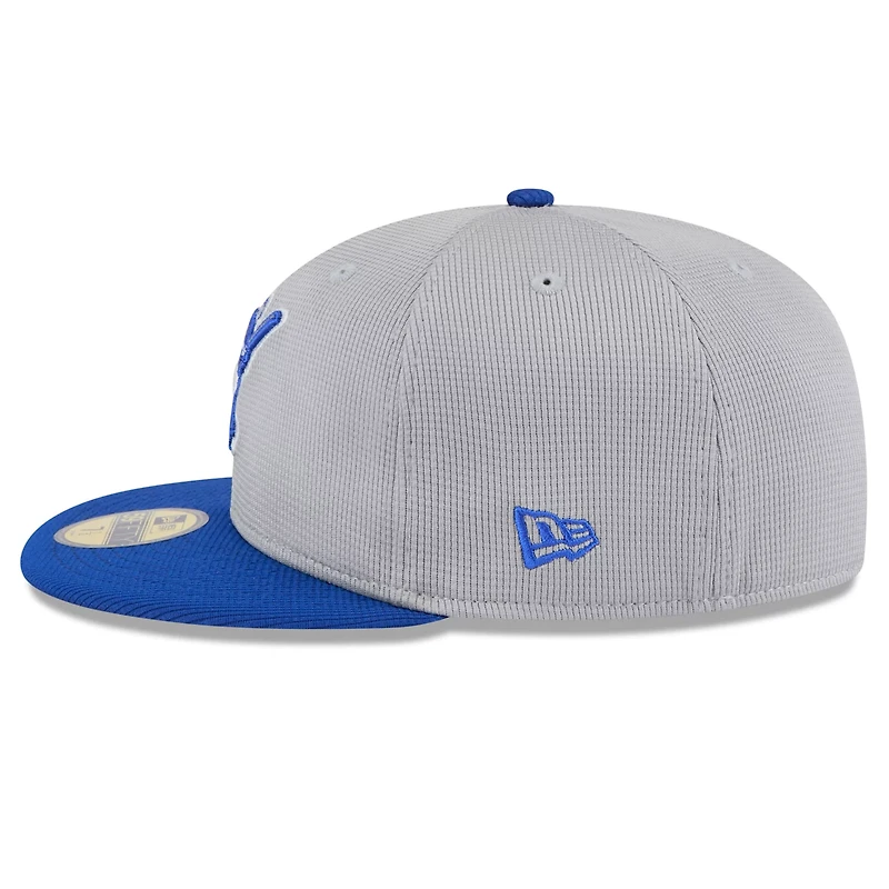 New Era Milwaukee Brewers 2025 Batting Practice 59FIFTY Fitted Hat