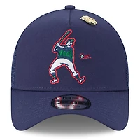 New Era Milwaukee Brewers 2025 Big League Chew A-Frame 9FORTY Adjustable Trucker Hat