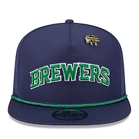 New Era Milwaukee Brewers 2025 Big League Chew Golfer Snapback Hat