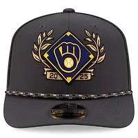 New Era Milwaukee Brewers 2025 National League Division Series Champions 9SEVENTY Adjustable Hat
