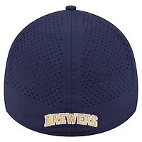 New Era Milwaukee Brewers 39THIRTY A-Frame Perforated Flex Hat