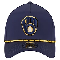 New Era Milwaukee Brewers 39THIRTY A-Frame Perforated Flex Hat