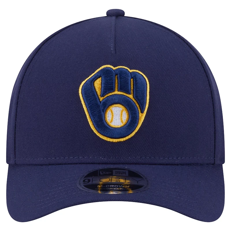 New Era Milwaukee Brewers 9FORTY M-Crown Adjustable Hat