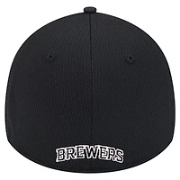New Era Milwaukee Brewers Active Dash Mark 39THIRTY Flex Hat