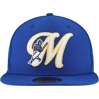New Era Milwaukee Brewers Duo Logo 20 59FIFTY Fitted Hat