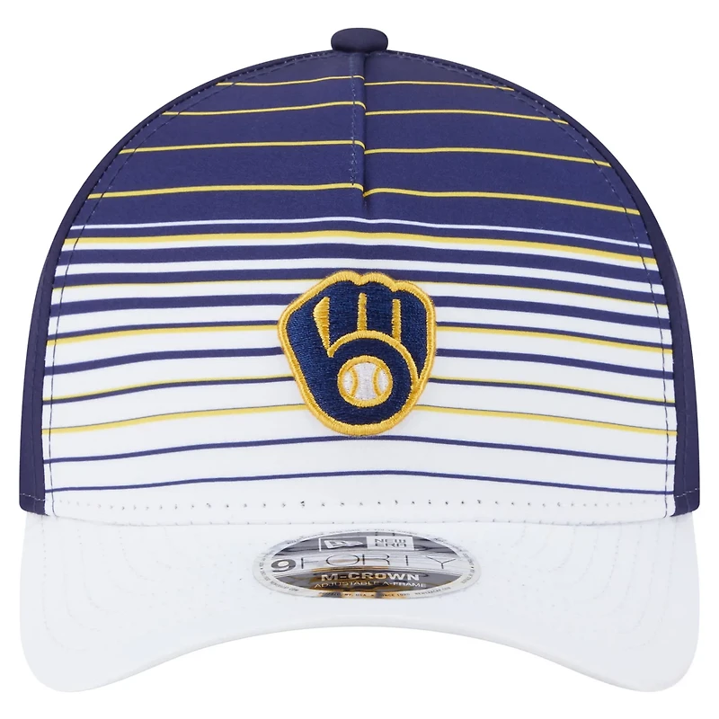 New Era Milwaukee Brewers Gradient 9FORTY M-Crown Adjustable Hat