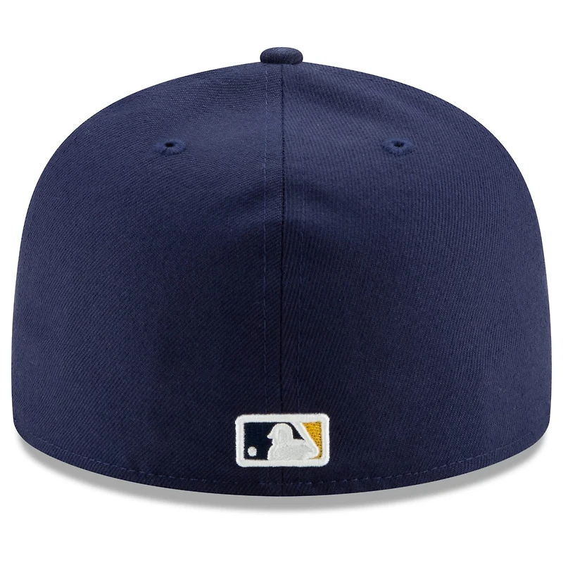 New Era Milwaukee Brewers Home Authentic Collection On-Field 59FIFTY Fitted Hat