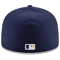 New Era Milwaukee Brewers Home Authentic Collection On-Field 59FIFTY Fitted Hat