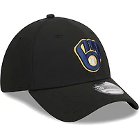 New Era Milwaukee Brewers Logo 39THIRTY Flex Hat