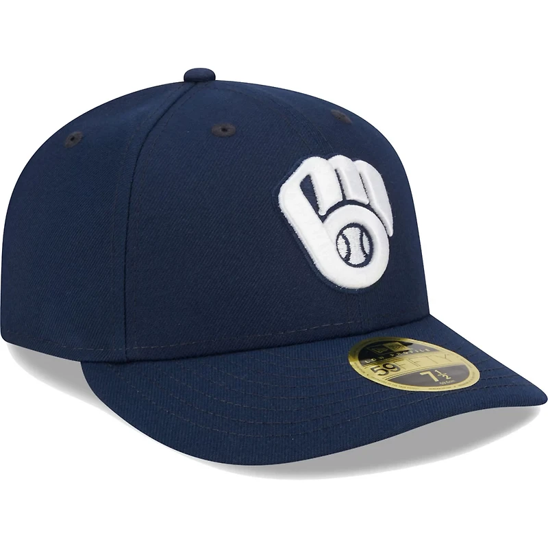 New Era Milwaukee Brewers Oceanside Low Profile 59FIFTY Fitted Hat