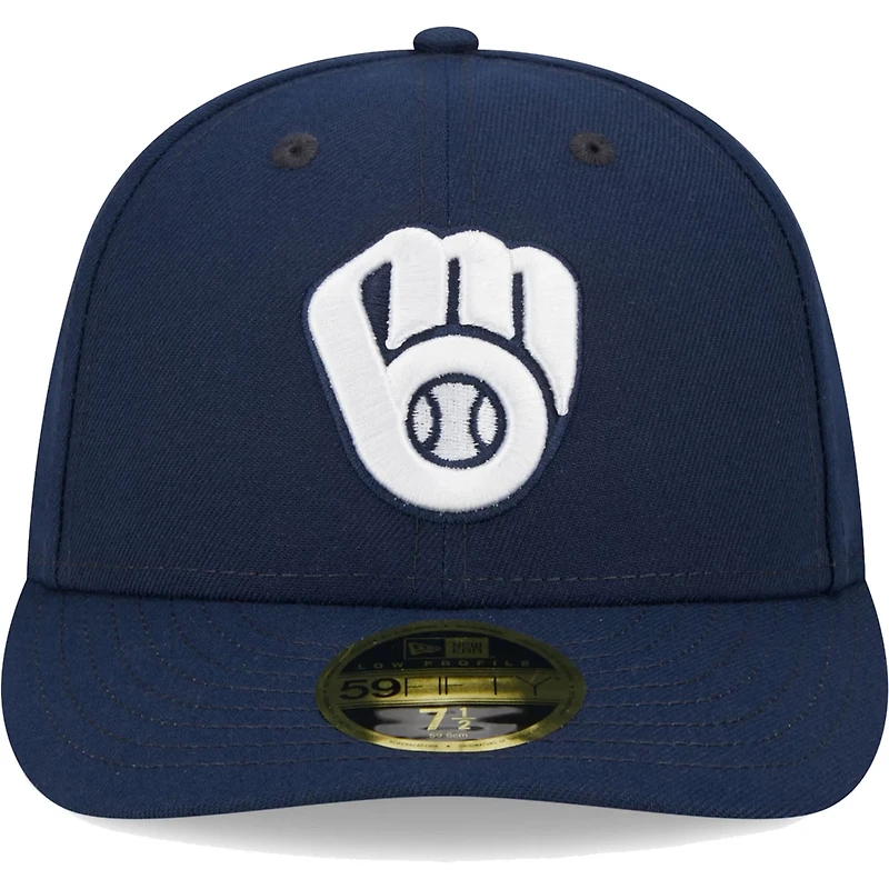 New Era Milwaukee Brewers Oceanside Low Profile 59FIFTY Fitted Hat