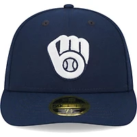 New Era Milwaukee Brewers Oceanside Low Profile 59FIFTY Fitted Hat