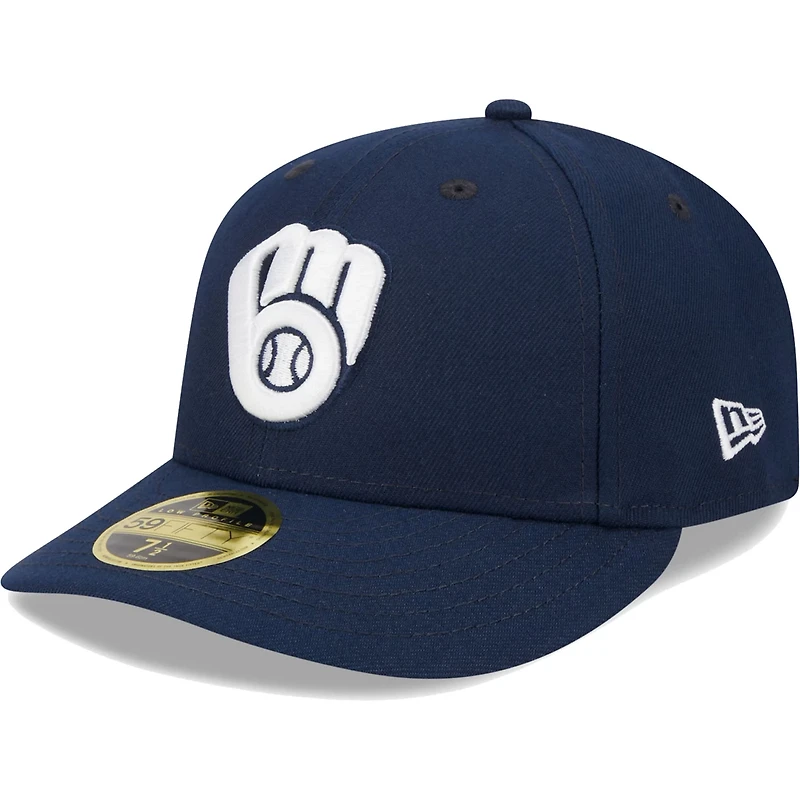 New Era Milwaukee Brewers Oceanside Low Profile 59FIFTY Fitted Hat