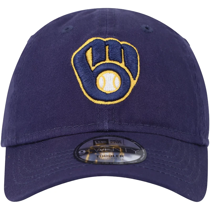 New Era Milwaukee Brewers Team 9TWENTY Adjustable Hat