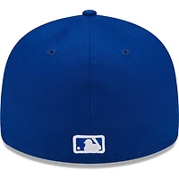 New Era Milwaukee Brewers White Logo Low Profile 59FIFTY Fitted Hat