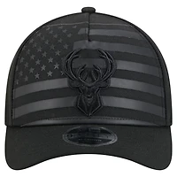 New Era Milwaukee Bucks Game Day Flag A-Frame 9FORTY Adjustable Hat