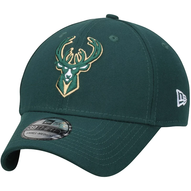 New Era Milwaukee Bucks Team Classic 39THIRTY Flex Hat