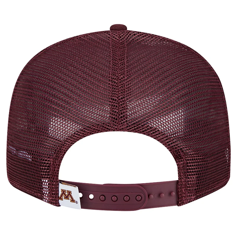 New Era Minnesota Golden Gophers Trucker 9FIFTY Snapback Hat