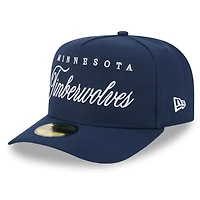 New Era Minnesota Timberwolves 2025 NBA Draft A-Frame 59FIFTY Fitted Hat