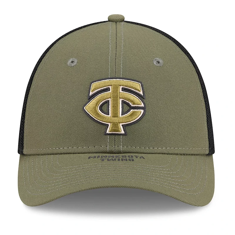 New Era Minnesota Twins 2026 Armed Forces Day 39THIRTY M-Crown Flex Hat