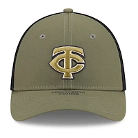 New Era Minnesota Twins 2026 Armed Forces Day 39THIRTY M-Crown Flex Hat